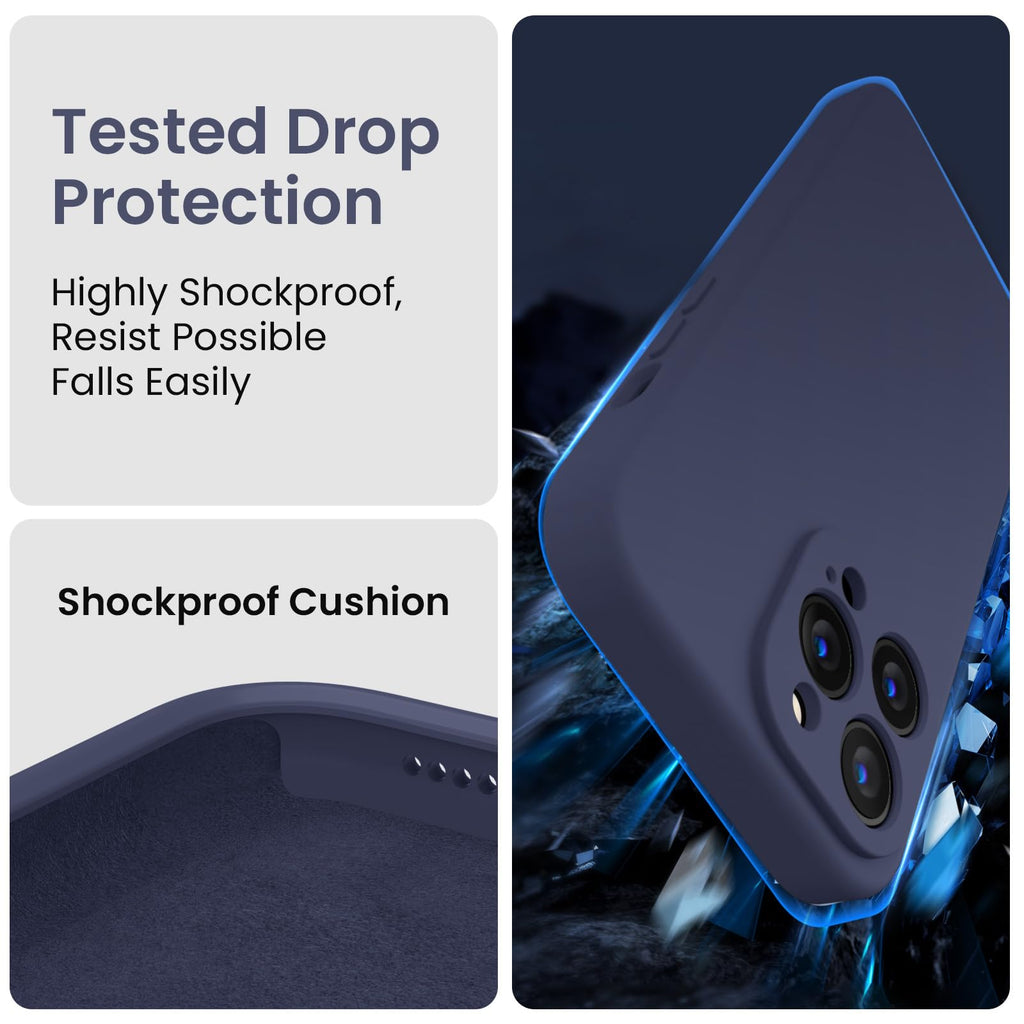 FireNova Designed for iPhone 13 Pro Max Case, 6.7", Navy Blue