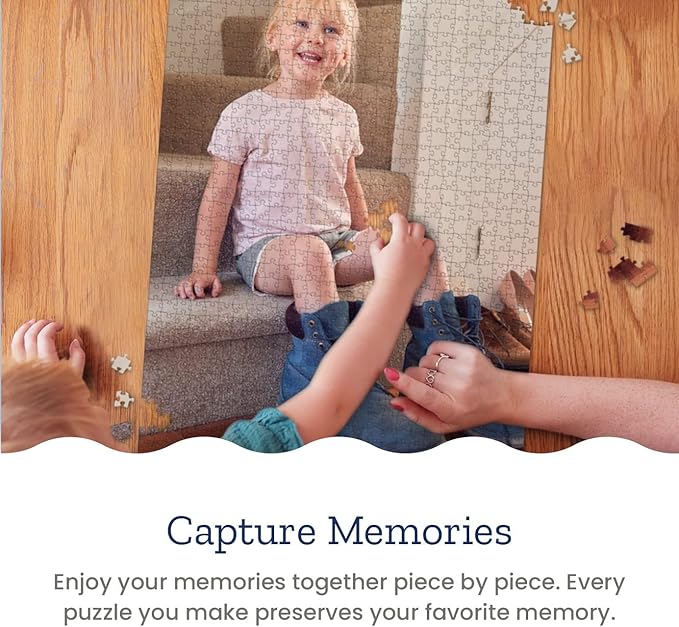 Photo Personalized Puzzle for Father's Day - 500 Piece - I See Me! (Vertical/Portrait)
