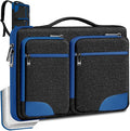 Hseok Ultra-Slim Laptop Case 17 17.3 inches Sleeve Protective PC Briefcase for Commuting and Business Trip，Blue