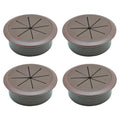 BOPOREAE 4 Pcs Desk Grommet 2" (50mm), Desk Hole Cover for Cables