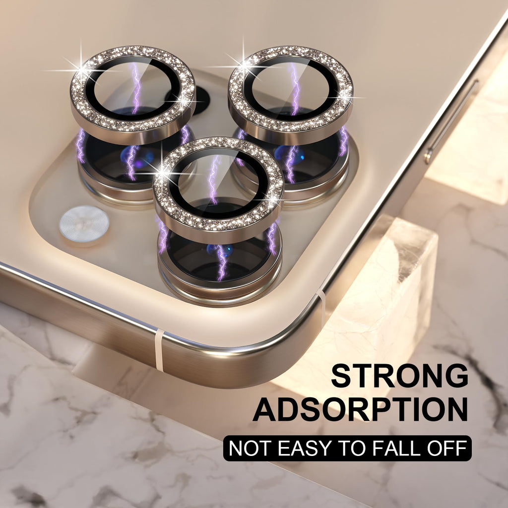 Choiche for iPhone 16 Pro/iPhone 16 Pro Max Camera Lens Protector