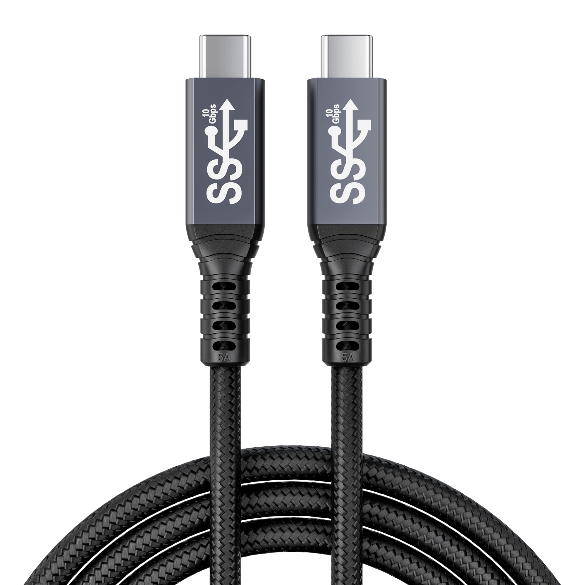 HOTUTUKI usbc to USB c 3.1,USB-c 10gbps Data Transfer Video 4K Monitor Cable 100W High Speed Data Transfer Fast Charging Cord Compatible with Monitor 3.3FT(1m)