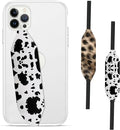 Phone Grip Strap - Reversible Finger Holder for Phone Back, Customizable Anti-Slip Design, Wireless Charging Compatible Detachable Holder for iPhone - Its a Mood