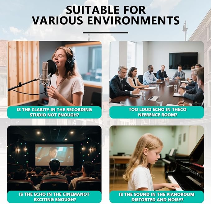 Sound Proof Foam Panels for Walls,Soundproof wall panels,Acoustic Foam Panels,Insulation Studio Soundproofing Fire Resistant Noise Absorbing for Studio, Office, Home Blue (GZ-L 12" X 12" X 1", 36PACK)