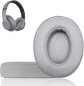 Replacement Ear Pads Cushions for Beats Studio（B0501、B0500），Beats Studio 2 & Studio 3 Wired & Wireless Headphones, Earpads with Soft Protein Leather, Noise Isolation Memory Foam - Grey