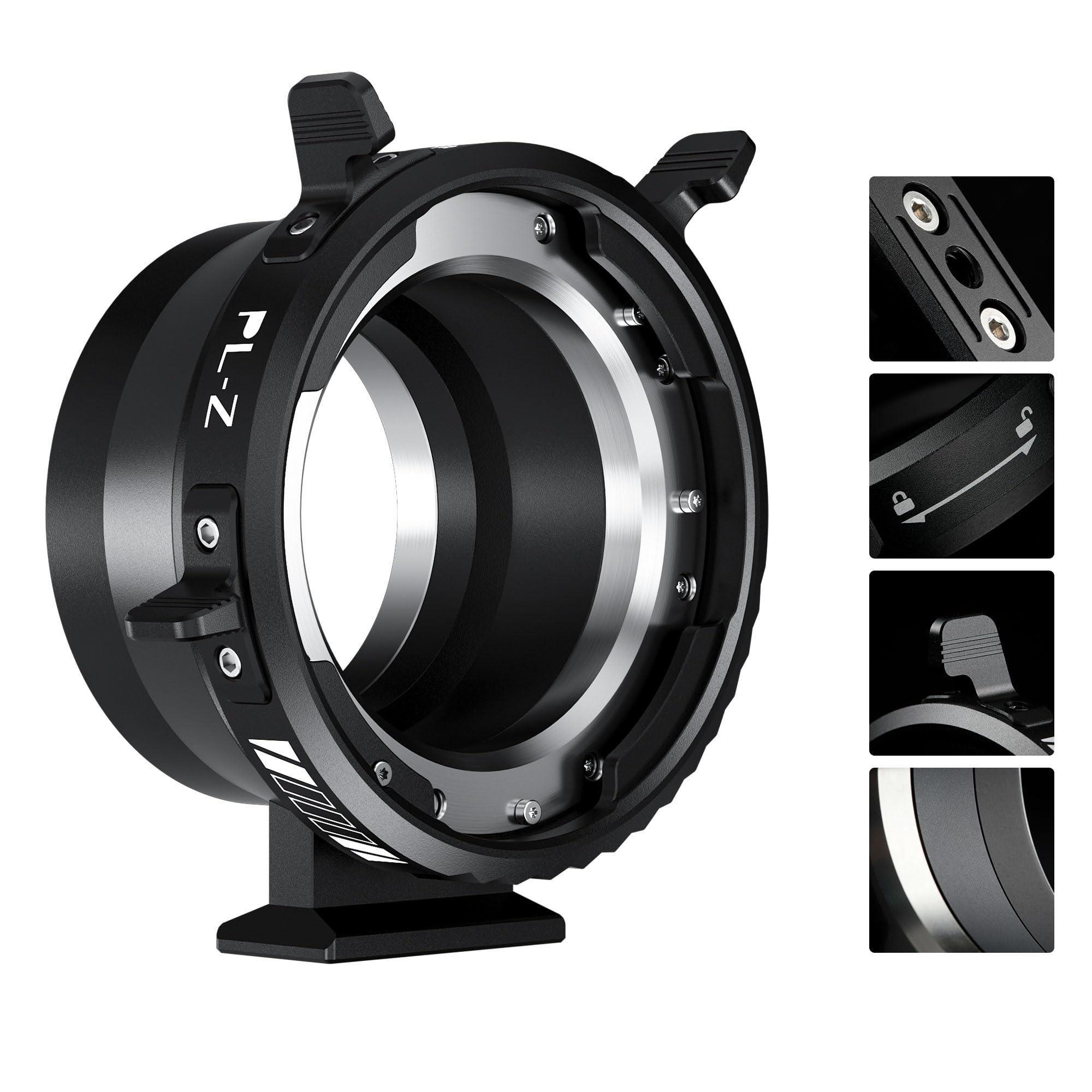 VILTROX PL-Z Lens Adapter, Lens Converter Ring Camera Lens Mount Adapter Ring Compatible with PL Lens to to Z Mount Nikon Mirrorless Camera Z5 Z50 Z6 Z6II Z7 Z7II Zfc