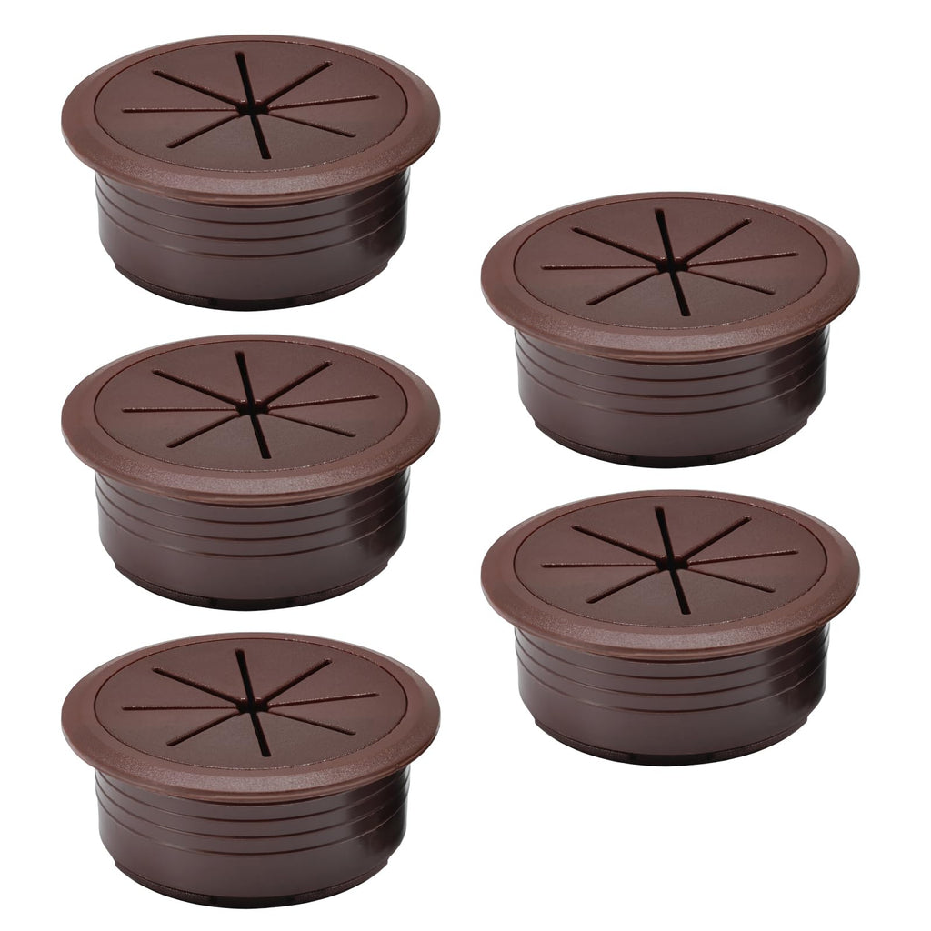 EASYEAH 5 Pcs Desk Grommet 2-3/8" / 60 mm, Desk Hole Cover for Cables