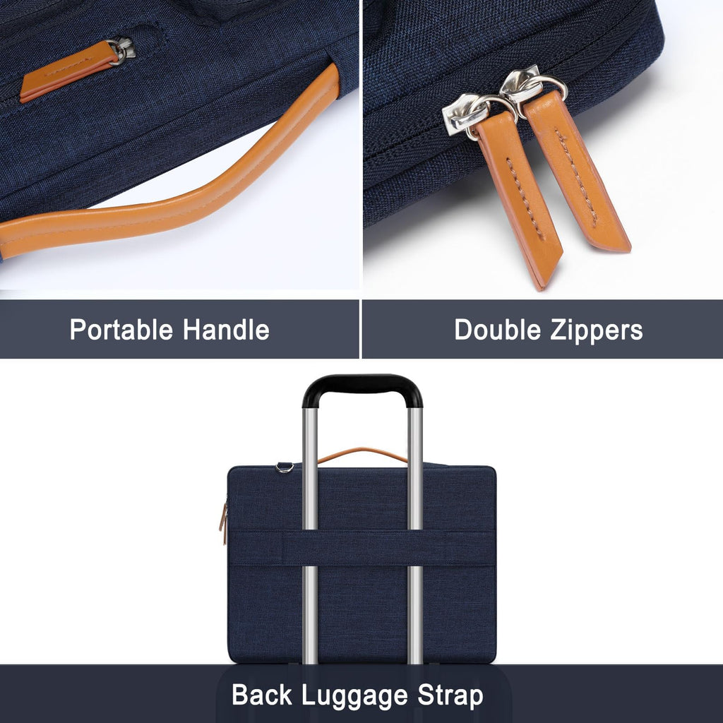 MOSISO 360 Protective Laptop Shoulder Bag, 15-15.6 inch Computer Bags