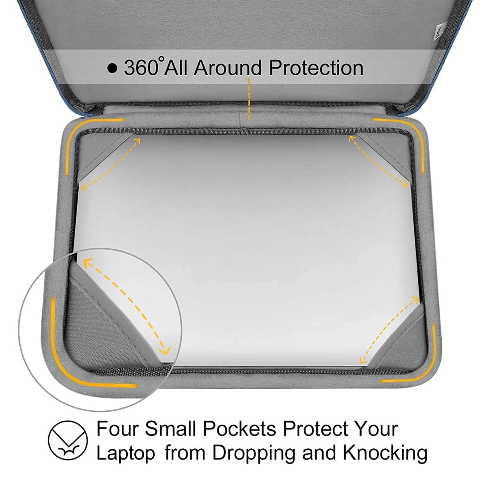 MOSISO Compatible with MacBook Air 13 inch Case M5 M4 M3 M2 2026-2022
