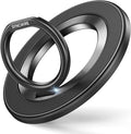 SYNCWIRE Upgraded Magnetic Phone Ring Holder for MagSafe, Magnet Cell Phone Grip Stand Finger Ring Kickstand Two-Sided Magnetic Compatible with iPhone 16 Pro Max 15 14 13 12 MagSafe Accessories