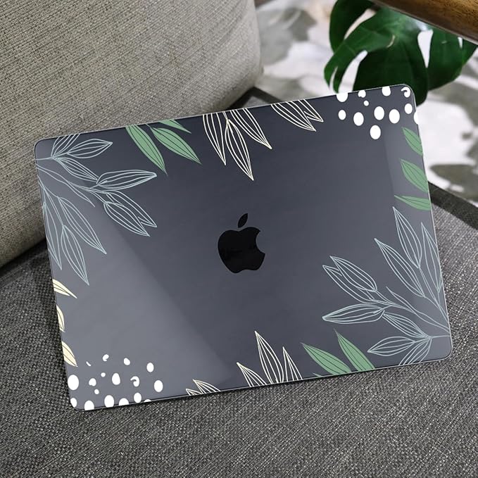 MEEgoodo Case for MacBook Air M4/M3/M2 13.6 inch 2025 2024 2022, Fit Model A3240 A3113 A2681, Compatible with MacBook Air 13 inch, Laptop Hard Shell Case with Keyboard Cover, Drawn Blackboard