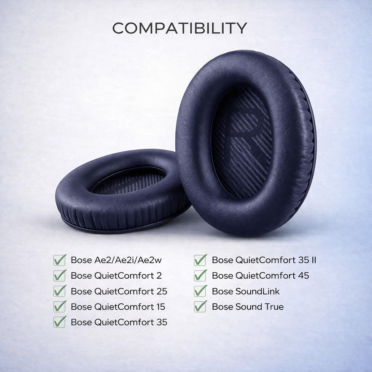 YOCOWOCO Replacement Ear Pads for Bose QC35 and QC35 II