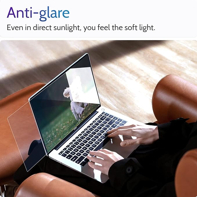3 Pcs 16" Anti Blue Light Screen Protector Compatible With Lenovo Hp Dell Acer Asus Samsung etc Laptop-16:10 Aspect, 16 Inch Computer Monitor Glare Filter Uv Blocker Shield Cover Eye Protection Film