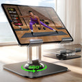 LISEN for iPad Stand Holder All Metal Foldable Adjust Tablet Stand for Desk
