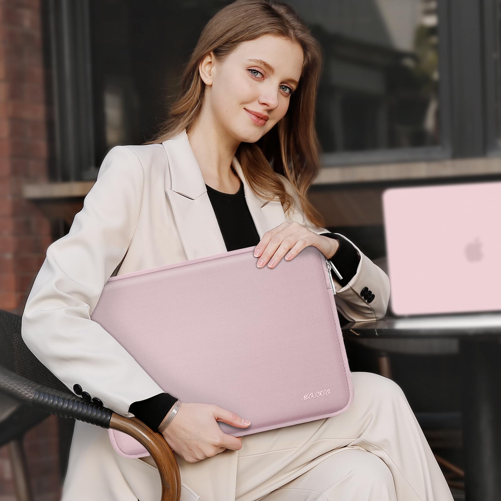 MOSISO Laptop Case 16 inch, 15-15.6 inch Laptop Sleeve with Small Case