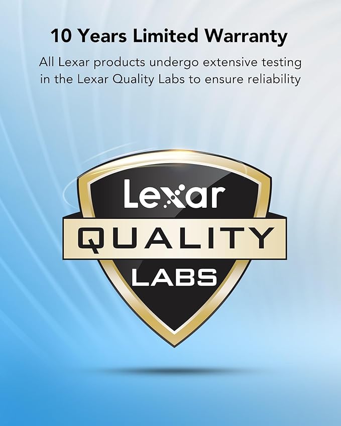 Lexar 64GB Micro SD Card 2 Pack, microSDXC UHS-I Flash Memory Card with Adapter - Up to 100MB/s, U3, Class10, V30, A1, High Speed TF Card (2 microSD Cards + 1 Adapter)