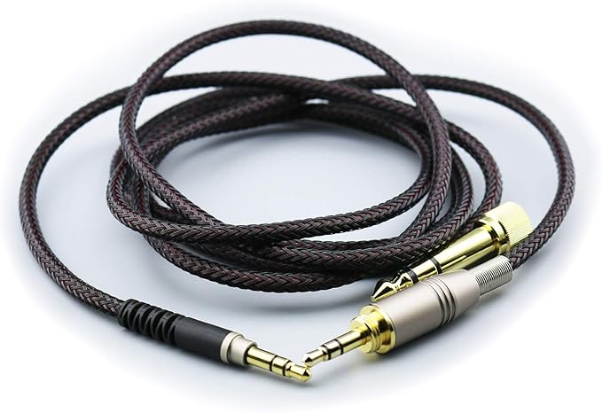 NewFantasia Replacement Audio Upgrade Cable Compatible with Audio-Technica ATH-M50xBT, ATH-AR3BTBK, ATH-SR50BT, ATH-ANC9, ATH-ANC7B, ATH-SR5BTBK, ATH-S700BT Headphones 2meters/6.6ft
