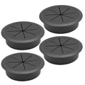 BOPOREAE 4 Pcs Desk Grommet 2-3/8" (60mm), Desk Hole Cover for Cables