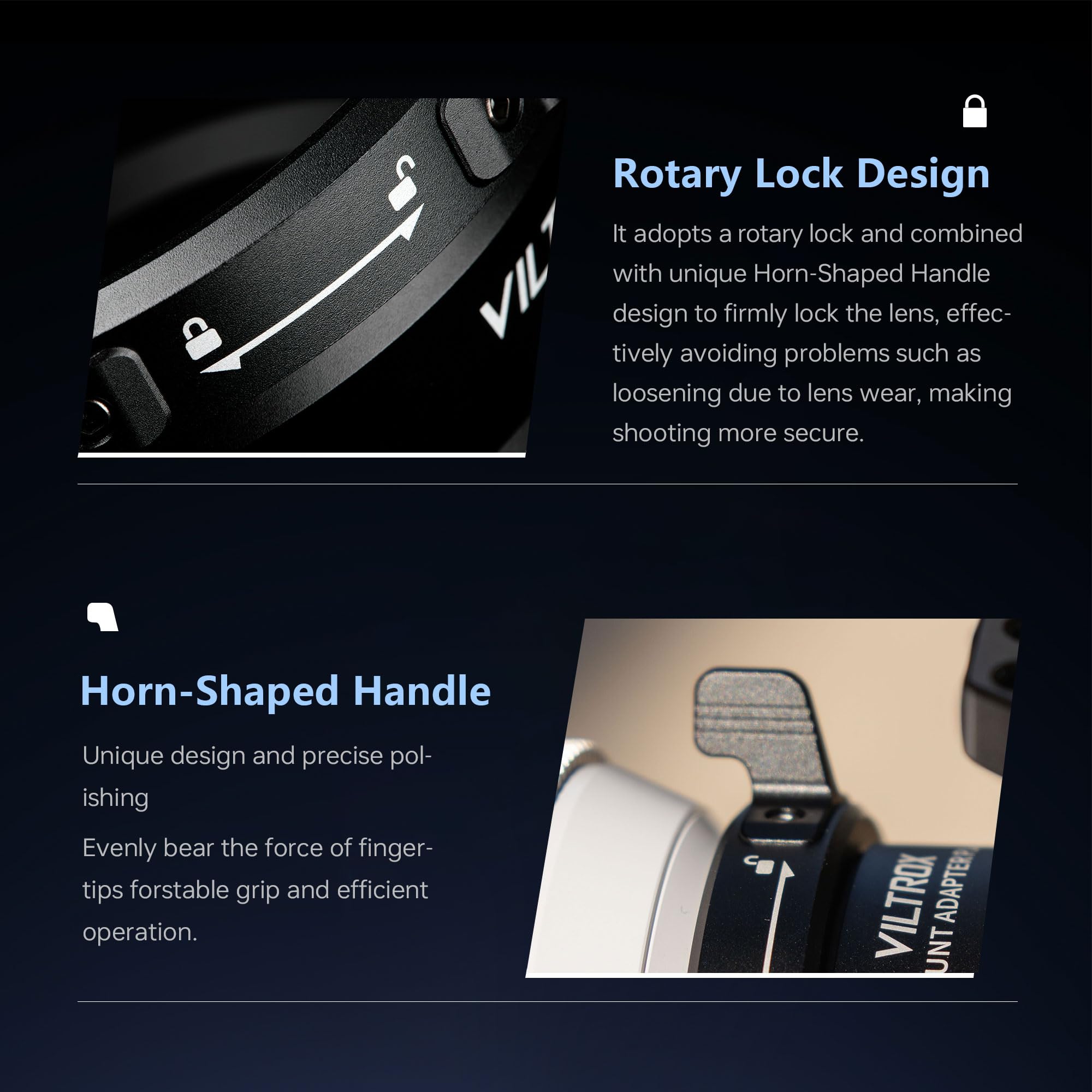VILTROX PL-Z Lens Adapter, Lens Converter Ring Camera Lens Mount Adapter Ring Compatible with PL Lens to to Z Mount Nikon Mirrorless Camera Z5 Z50 Z6 Z6II Z7 Z7II Zfc
