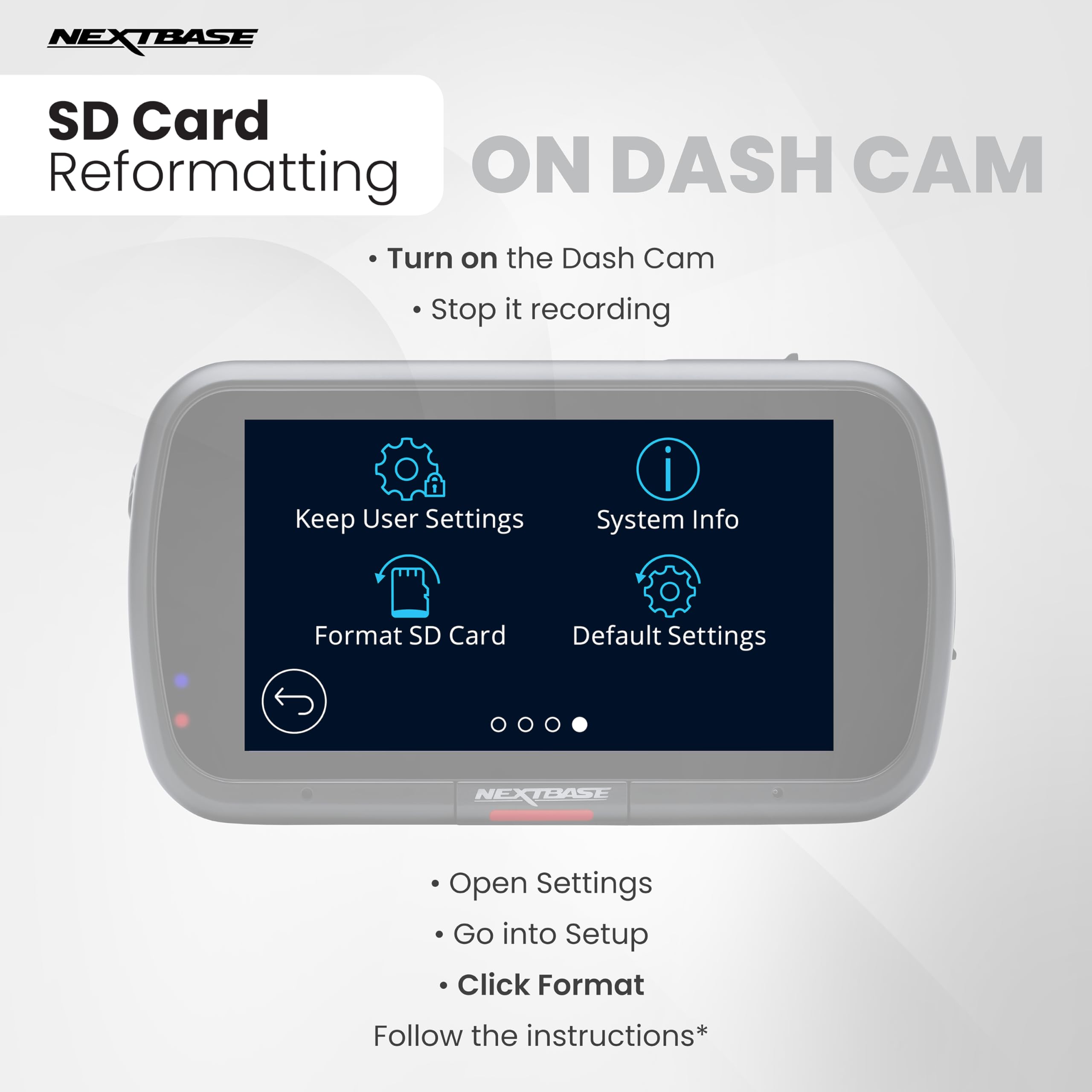 Nextbase Dash Cam 128GB U3 microSD Card for Read Camera Modules