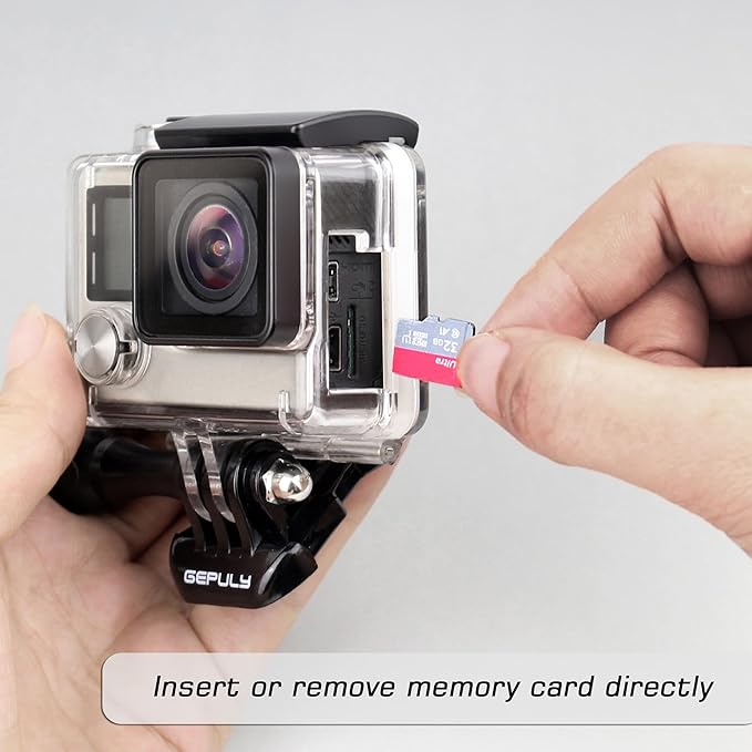 Skeleton Housing Case for GoPro Hero 4, Hero 3+, Hero 3 Action Camera Side Open Protective Housing Case with Skeleton Backdoor for Hero4 Black / Hero4 Silver / Hero3+ / Hero3