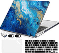 Compatible with MacBook Air 15 inch Case, M4 A3241/M3 A3114/M2 A2941 (Released 2025 to 2023), Hard Shell, Keyboard Cover, Screen Protector, Webcam Cover & Type-C Adapter, Oceans