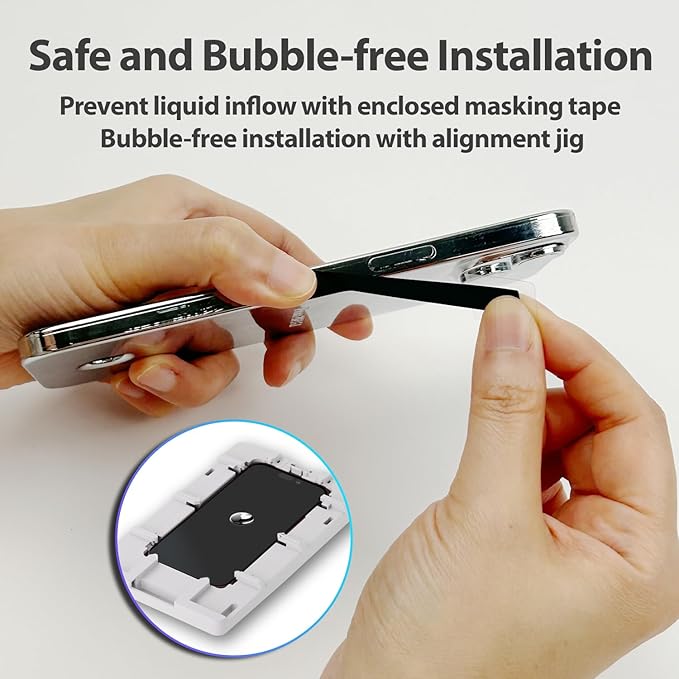 DOME GLASS Whitestone Screen Protector for iPhone 16 Series (iPhone 16)