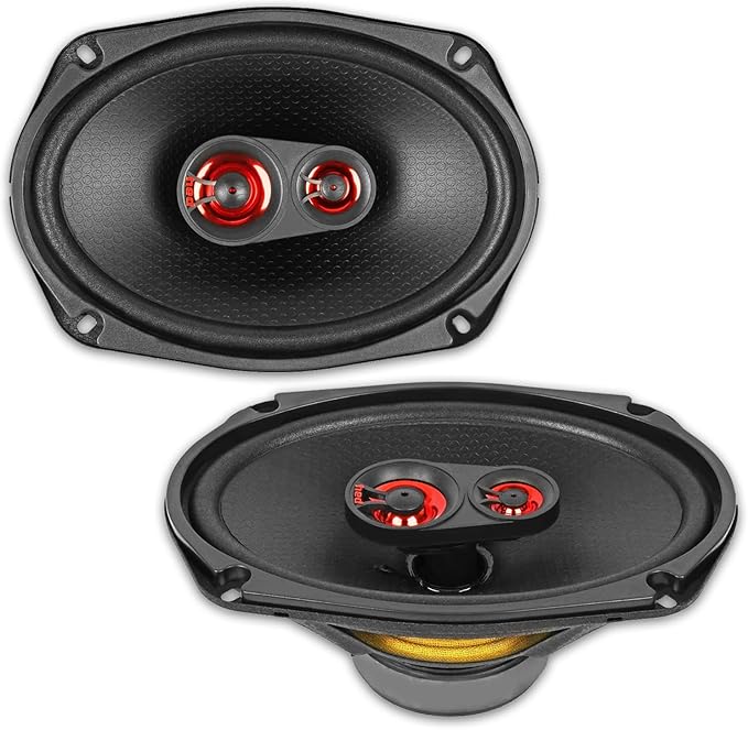 CERWIN-VEGA! H693 6"× 9" 3-Way 150W 4Ω Coaxial Full Range Speaker Set(Pair)