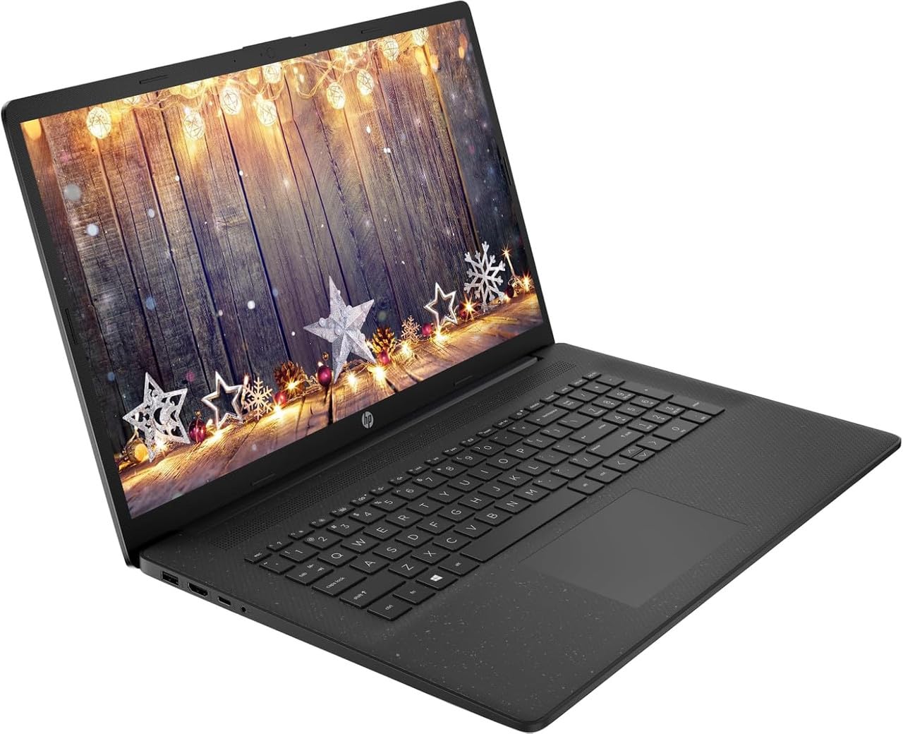 HP 17.3" Business Laptop Computer, 10-Core Intel Core i5, Windows 11, PLUSERA Earphones (16GB RAM | 512GB SSD)