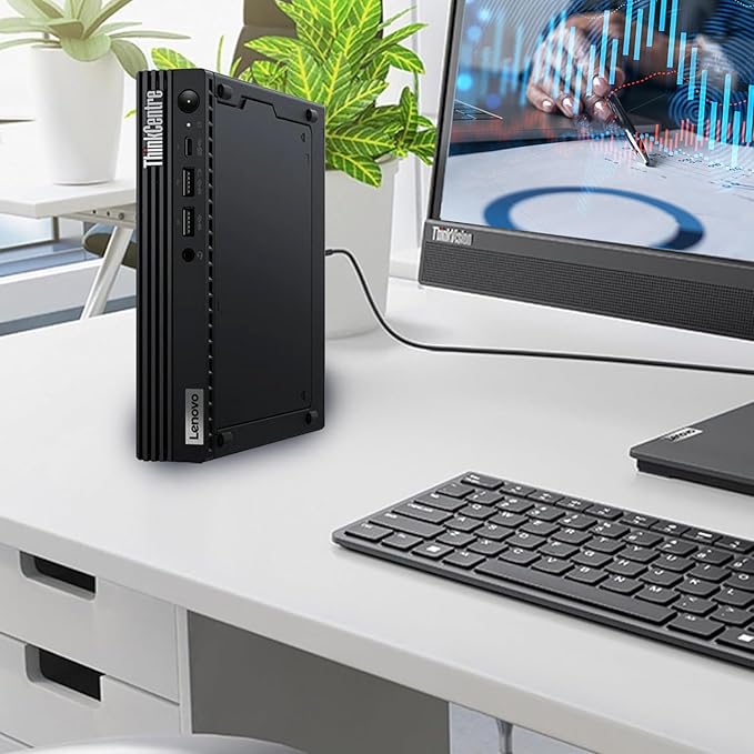 Lenovo ThinkCentre M70q Tiny 1L Business Desktop Computer, 12th Gen Intel Hexa-Core i5-12500T (Beat i7-11700T), 64GB DDR4 RAM, 2TB PCIe SSD, WiFi 6, Bluetooth 5.1, Windows 11 Pro