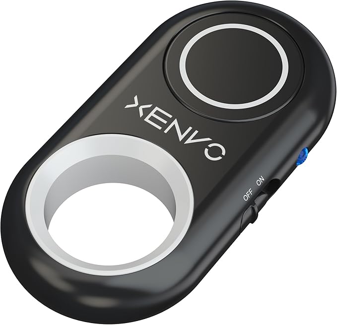 Shutterbug - Camera Shutter Remote Control - Bluetooth Wireless Selfie Button Clicker - Compatible with iPhone, iPad, Android, Samsung, and Google Pixel Cell Phones, Smartphones and Tablets