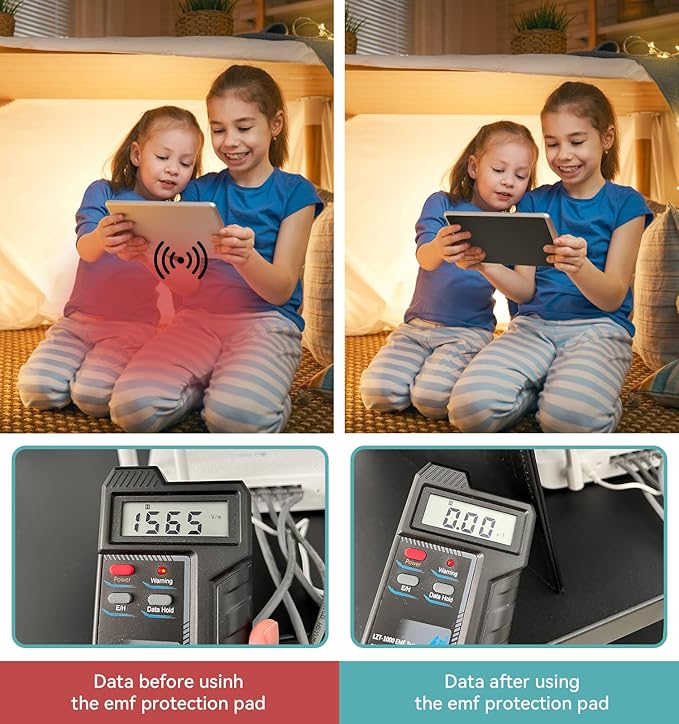 Ipad Protection Shield Pad, Radiation Protect & Heat Shield, for Ipad/Cell Phones Laptops, Tablets, Notebooks Laptop Pad (12"x7.8")