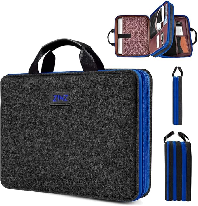 ZINZ Slim Expandable 13 13.3 13.6 14 Laptop Case Sleeve Compatible with MacBook Air/Pro 13-14 M1 M2 M3 2021-2023 Pro/Max,13.5 Surface Laptop 4/3,B01K03