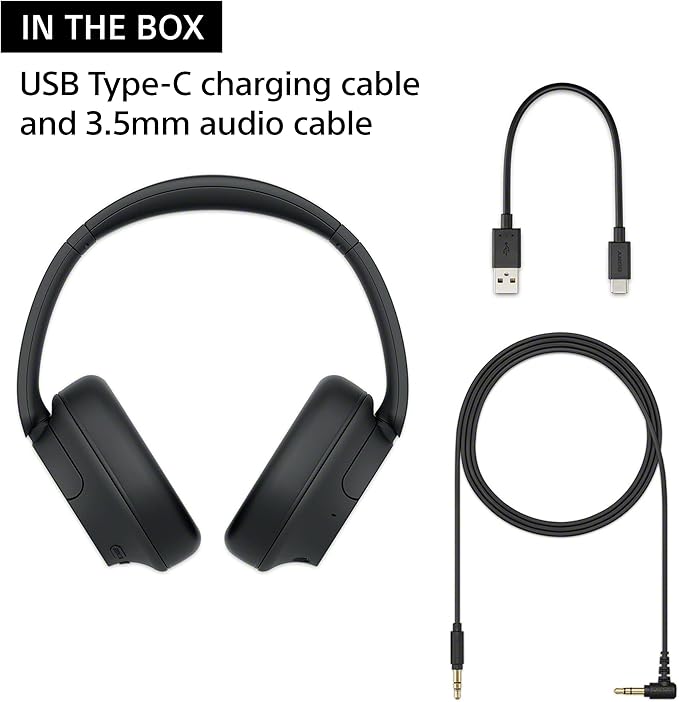 Sony WH-CH720N Noise Canceling Wireless Headphones Bluetooth Over The Ear Headset with Microphone, Pink