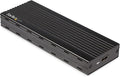 StarTech.com USB-C 10Gbps to M.2 NVMe SSD Enclosure - Portable External M.2 NGFF PCIe Aluminum Case - 1GB/s Read/Write - Supports 2230, 2242, 2260, 2280 - TB3 Compatible - Mac & PC, TAA (M2E1BMU31C)
