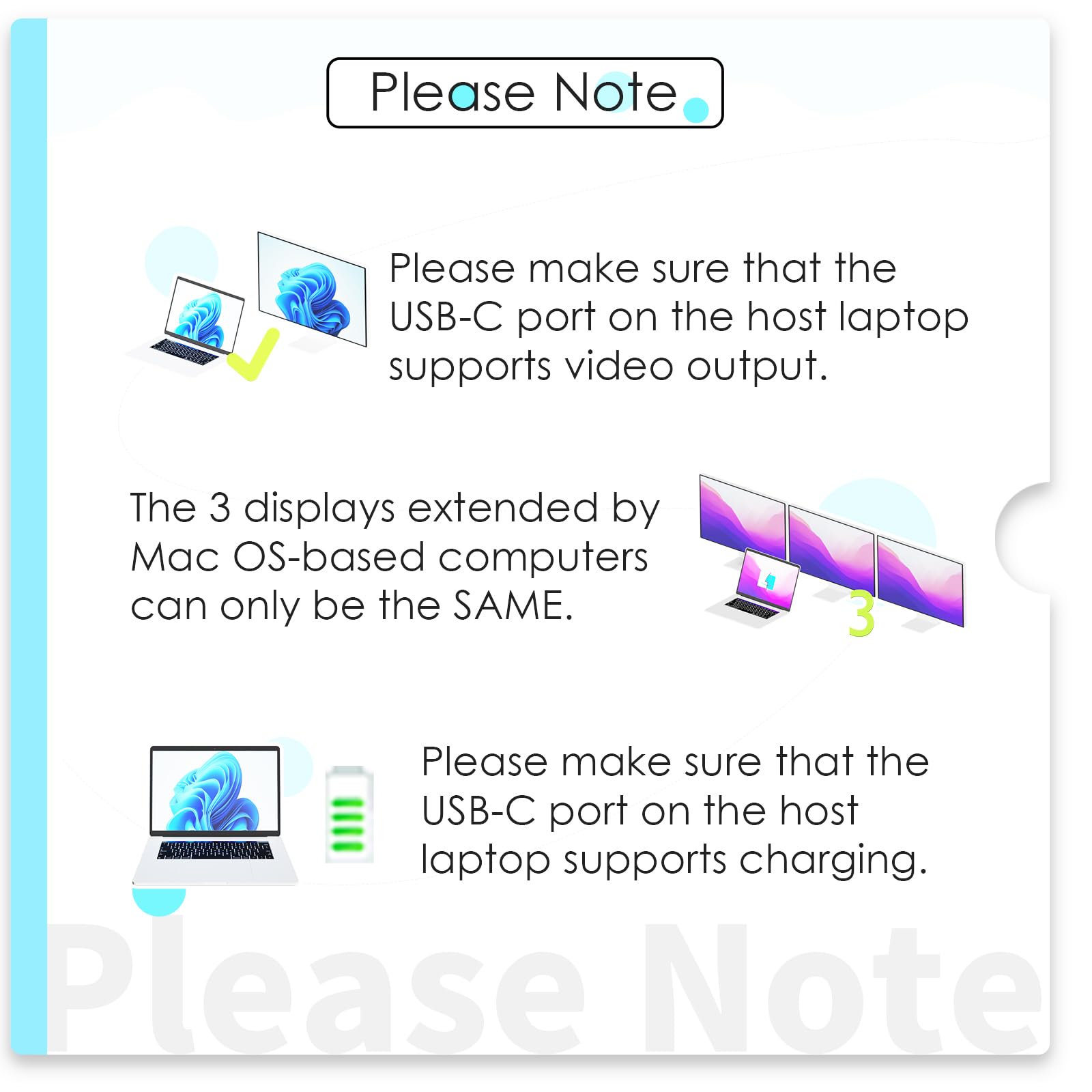 WAVLINK USB C Docking Station 3 Monitor with 100W PD, USB-C Laptop Dock Triple Display for Dell Hp Lenovo Windows, Type C Adapter Hub - Dual HDMI, DisplayPort, Ethernet, 4 USB3.0, SD/TF Slot, Audio