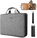 ZINZ Slim Expandable Laptop Case 15.6 Inch Sleeve Upgraded Protective Durable Recycled Carrying Case Compatible with MacBook 15" & 16" and Most 15" 15.6" 16" Notebook,D01G03