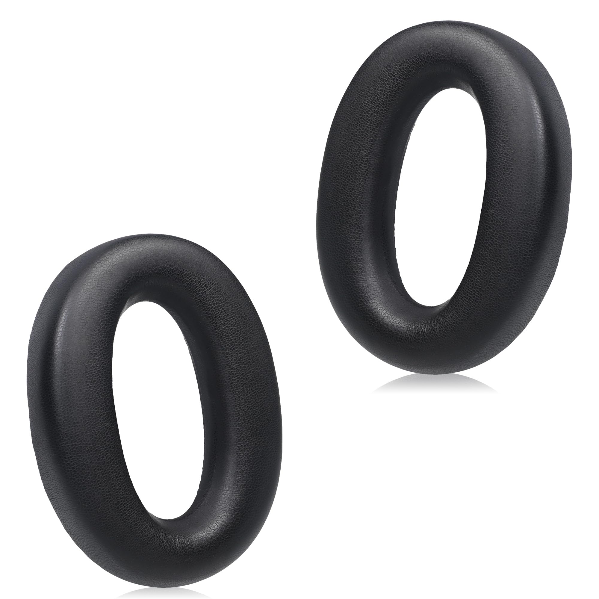 Joghaw Replacement Ear Pads for Headphones - Compatible for Sony MDR-1000x/WH-1000xm2 | Premium Protein Leather Cushions with Soft Memory Foam for Comfort - Black