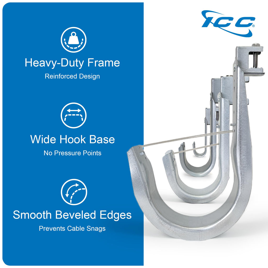 ICC J-Hook in 25 Pack (Beam Clamp, 1 5/16 in)