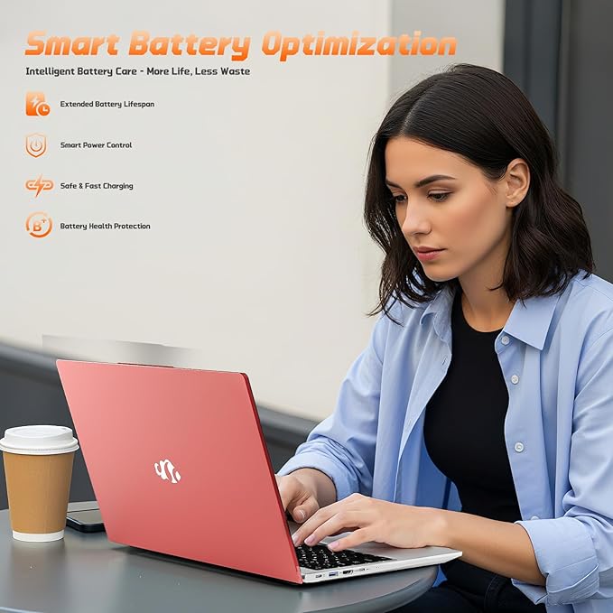 15.6" FHD IPS Student-Laptop Computer - 16GB RAM 1TB SSD, 4 Cores 13th Gen Intel N150(Beat to i3-1115G4, Up to 3.6GHz), 65W GaN Type-C, Fingerprint, Backlit Keyboard, Wi-Fi 6, BT5.2, Numpad