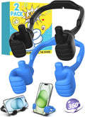 Back to School Supplies for Boys Girls Kids Cell Phone Stand - 2 Pack Thumbs Up Lazy Phone Holder for iPhone iPad mini Cellphone Stand for Desk Birthday Gifts for Teens Adults Women Men Wife Fun Gifts