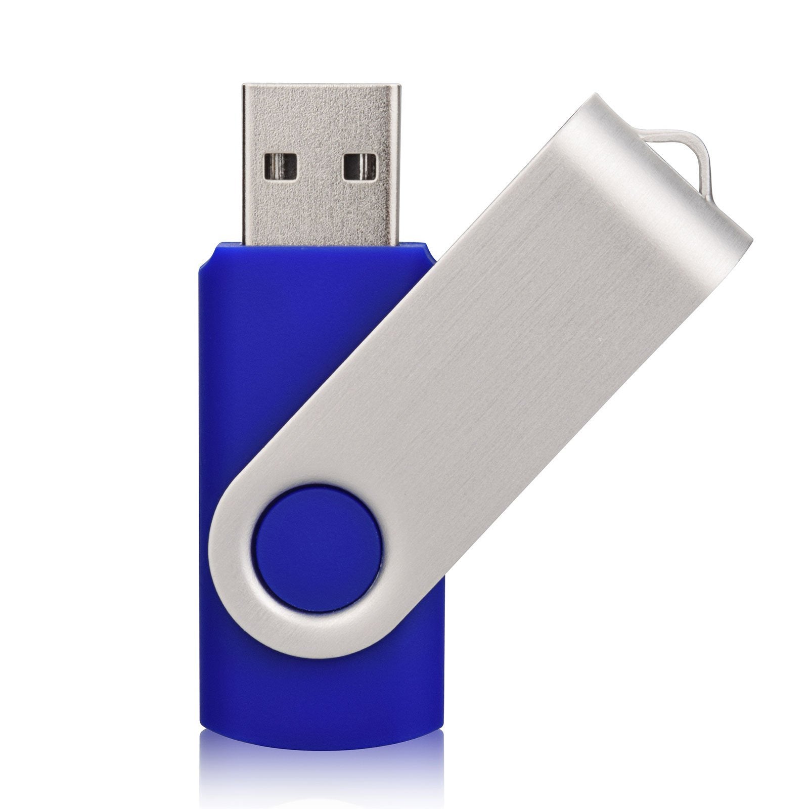 Aiibe 10 Pack 128GB Flash Drive USB Drive Thumb Drives USB 2.0 Memory Stick Jump Drives 128GB USB Flash Drive Bulk (10 Mixed Colors: Black Blue Red Green Orange White Yellow Pink Purple Silver)