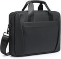 15-16 Inch Laptop Shoulder Bag Business Briefcase Water Resistant Computer Messenger Bags Compatible with MacBook Pro 16, MacBook Air 15 M4, HP, Dell, ASUS Notebook, Black