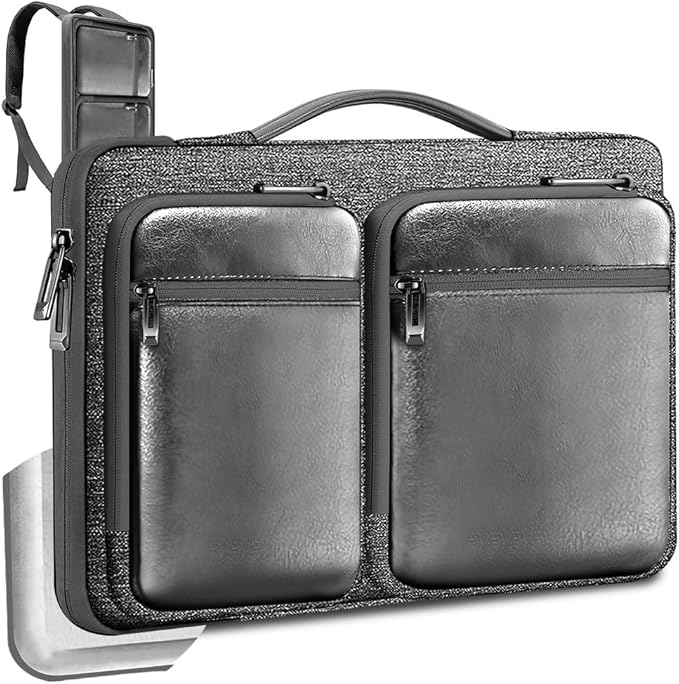 ZINZ Laptop Case 15 15.6 16 inches Sleeve Slim Briefcase Spill-Resistant Handbag for Most Popular 15" 15.6" 16" Notebooks，G01Y03