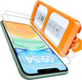 TOCOL for iPhone 11 / iPhone XR Screen Protector 9H Hardness Military Grade Shatterproof HD Tempered Glass Full Coverage Easy Installation Case Friendly 2 Pack