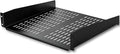 StarTech.com 2U Server Rack Shelf - Universal Vented Rack Mount Cantilever Tray for 19" Network Equipment Rack & Cabinet - Heavy Duty Steel - Weight Capacity 50lb/23kg - 16" Deep Shelf, TAA