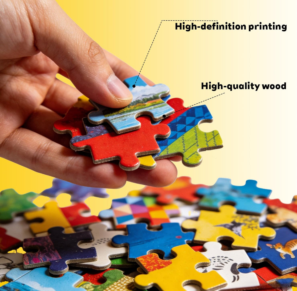 Custom Photos Puzzle, Personalized Jigsaw Puzzle for Adults 300Pcs