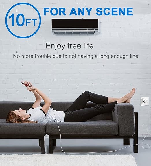 [Apple MFi Certified] iPhone 14 Charger Fast Charging,Quick 20W USB C Charger Block with 10feet Long USB C to Lightning Charging Cable Cord for iPhone 14/Pro/Pro Max/Plus/13/12/11/XS/XR/X/SE2022/iPad