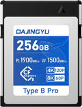 256GB CFexpress Type B Memory Card Up to 1900/1500 MB/s Read/Write- Shooting Video and Photo 4K/120P RAW Compatible with Nikon Canon panasonic Fujifilm Camera