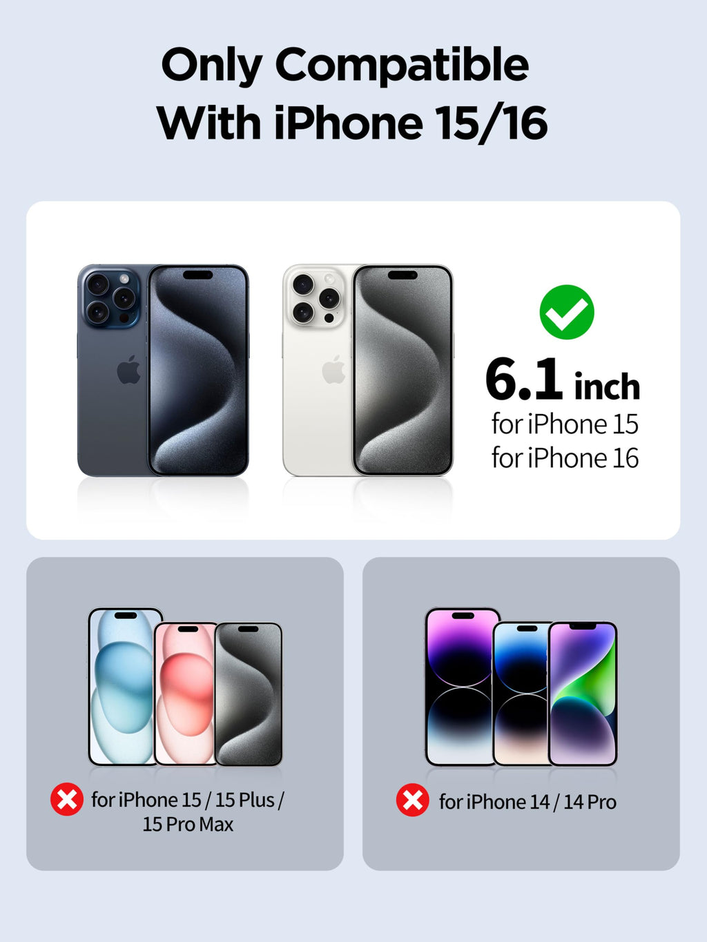 PDDKISS Compatible for iPhone 15/iPhone 16 Privacy Screen Protector Tempered Glass 6.1 Inch, Pink Gradient Anti Spy Anti Blue Light HD Easy Installation